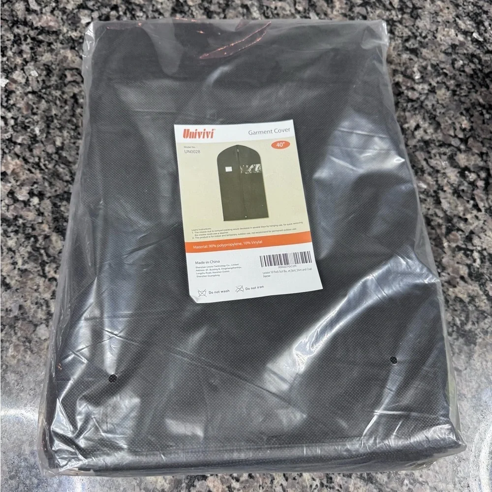 Black Garment Bag 40